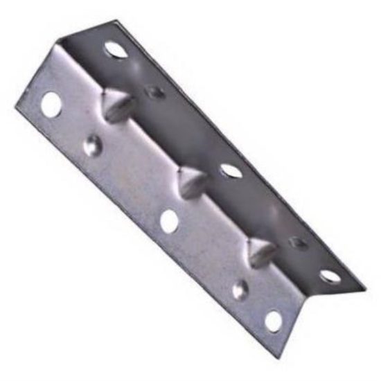 National Catalog V113 Series 3-1/2 In. x 3/4 In. Zinc Corner Brace (4-Count)