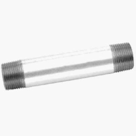 Anvil 1-1/4 In. x 3-1/2 In. Welded Steel Galvanized Nipple