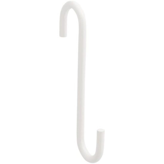 National 2648 4-3/4 In. White Steel Modern Small S-Hook Plant Hanger