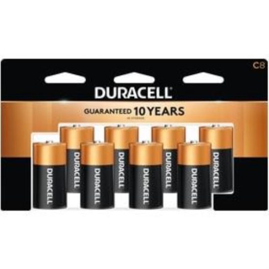 Duracell CopperTop C Alkaline Battery (8-Pack)