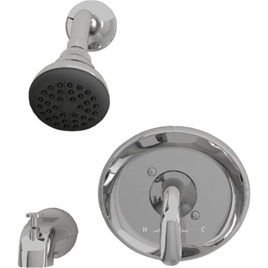 American Standard Cadet Chrome Single-Handle Lever Tub & Shower Faucet