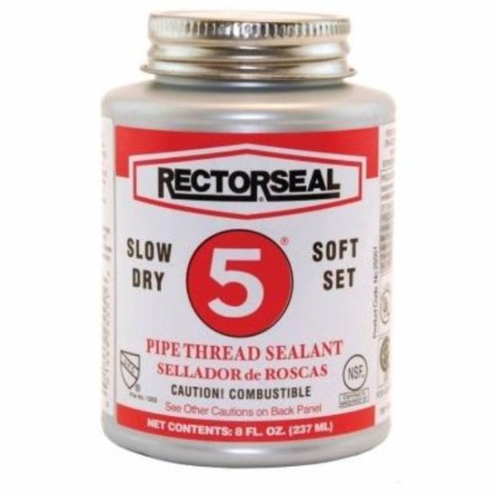 RectorSeal No. 5 8 Fl. Oz. Yellow Pipe Thread Sealant