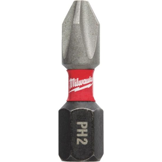 Milwaukee SHOCKWAVE #2 Phillips 1 In. Insert Impact Screwdriver Bit