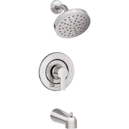 Moen Rinza Chrome Single-Handle Lever Tub & Shower Faucet