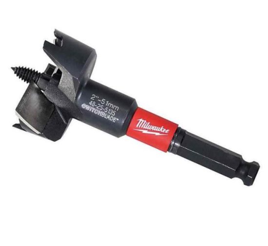 Milwaukee 2 In. x 6.5 In. SwitchBlade Self-Feed Wood Bit