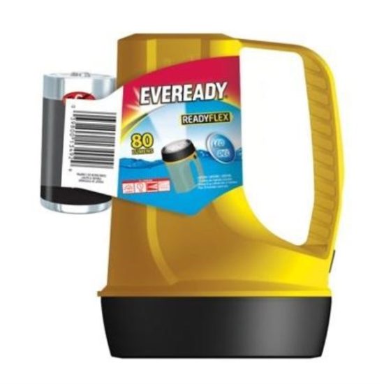 Eveready Readyflex 7.3 In. L. x 5.12 In. Dia. Yellow Plastic Utility LED Lantern