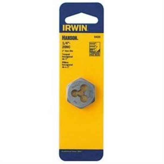 Century Drill & Tool 5/16-24 National Fine 1 In. Across Flats Fractional Hexagon Die