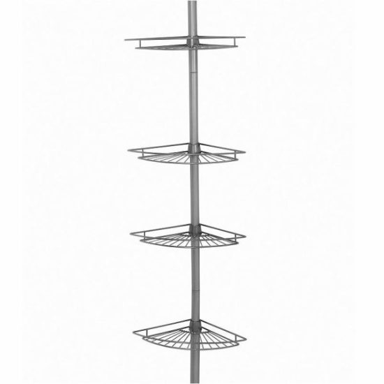 Zenith Zenna Home Metal 12 In. x 97 In. Shower Caddy