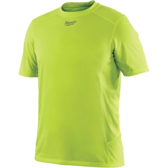 Milwaukee Workskin Medium High Visibility Short Sleeve Men's Lightweight Performance Shirt