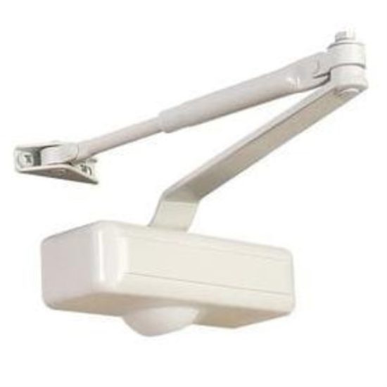 Tell Ivory Grade 3 Residential Door Closer