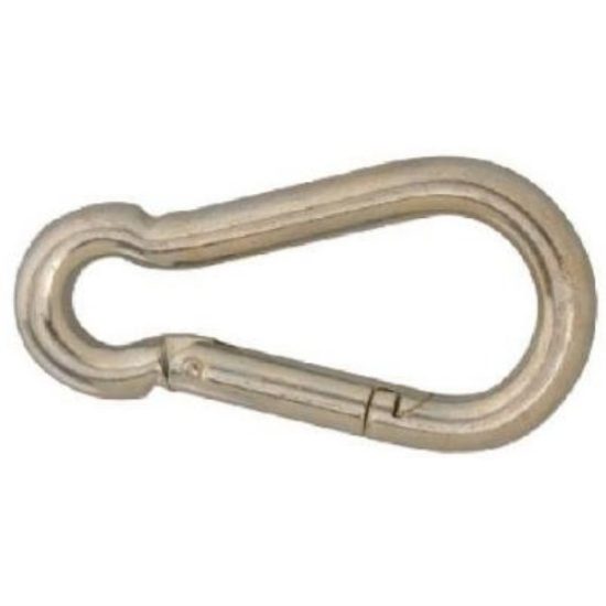 Campbell 5/8 In. 280 Lb. Load Capacity Zinc-Plated Steel Safety Spring Look All Purpose Snap