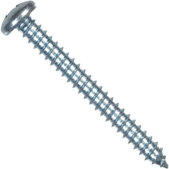 Hillman #10 x 1-1/4 In. Combination Pan Head Zinc Sheet Metal Screw (100 Ct.)