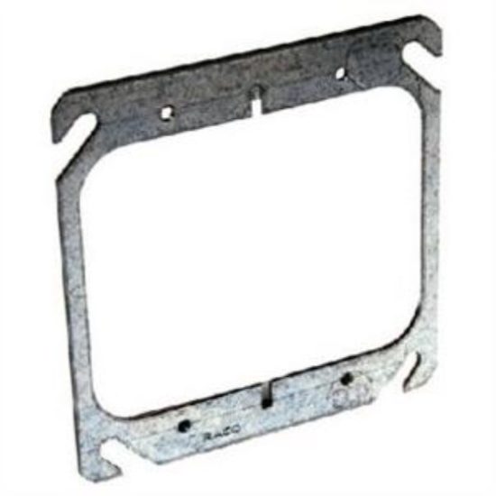 Raco Flat 2-Device Combination 4 In. x 4 In. Square Device Cover