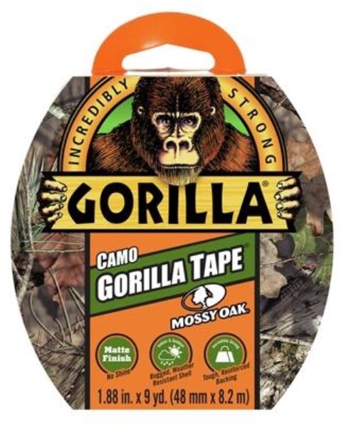 Gorilla 1.88 In. x 9 Yd. Heavy-Duty Duct Tape, Matte Finish Camo