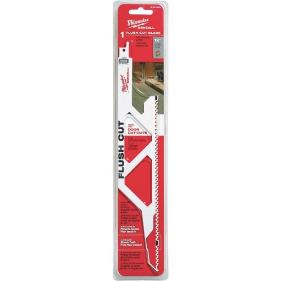 Milwaukee SAWZALL 12 In. 5 TPI Wood Flush Cut Reciprocating Saw Blade