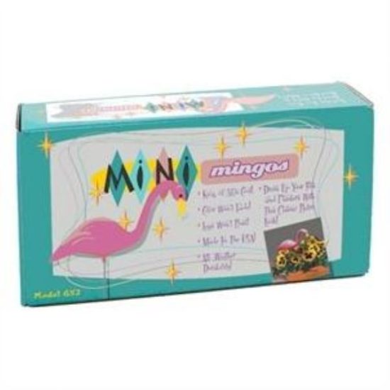 Bloem Pink Flamingo Mini Lawn Ornament (2-Pack)