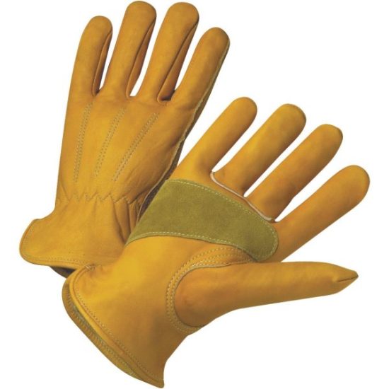 Boss Men's Medium Grain Cowhide Leather Work Glove