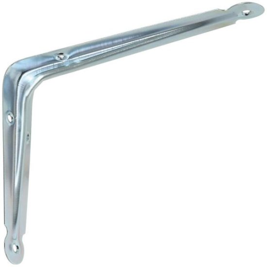 National 110BC 6 In. x 8 In. Zinc-Plated Steel Shelf Bracket