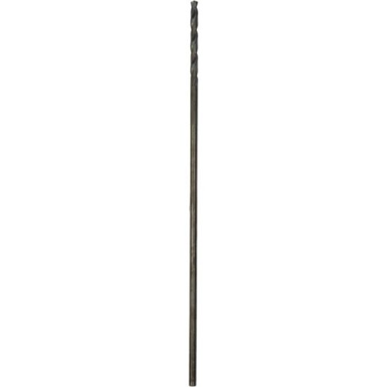 Irwin 1/4 In. x 12 In. Black Oxide Extended Length Drill Bit