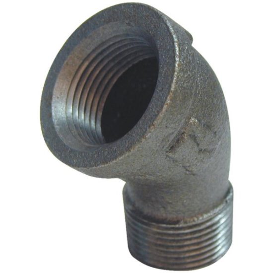 Southland 3/4 In. 45 Deg. Street Malleable Black Iron Elbow (1/8 Bend)