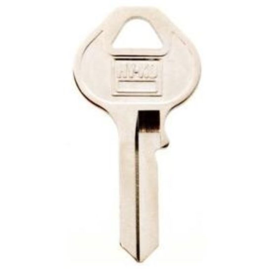 Hy-Ko Products Brass Padlock Key Blank