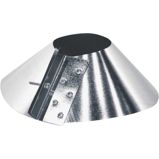 Imperial 5 In. Galvanized Storm Collar