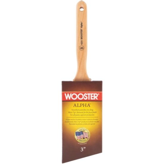 Wooster Alpha 3 In. Angle Sash Paint Brush