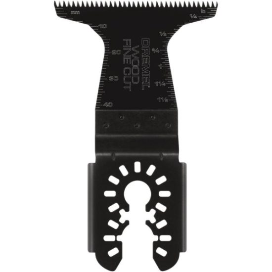 Dremel Universal 2-1/2 In. High Carbon Steel Wood Fine Cut Oscillating Blade
