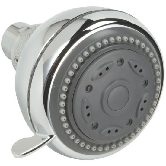 Home Impressions 3-Spray 1.75 GPM Fixed Showerhead, Chrome
