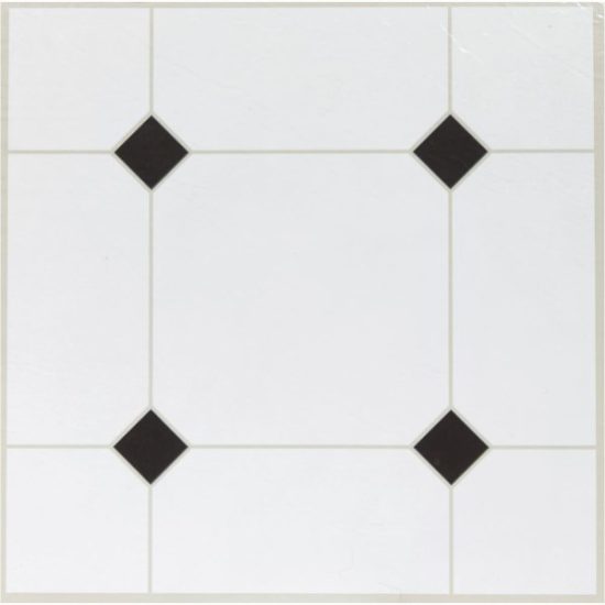 Home Impressions Black Diamond 12 In. x 12 In. Vinyl Floor Tile (45 Sq. Ft./Box)