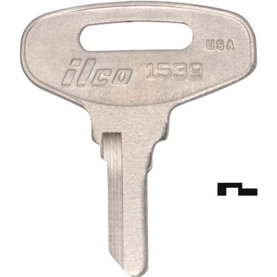 Ilco 1539 Kubota Trac Key (10-Pack)