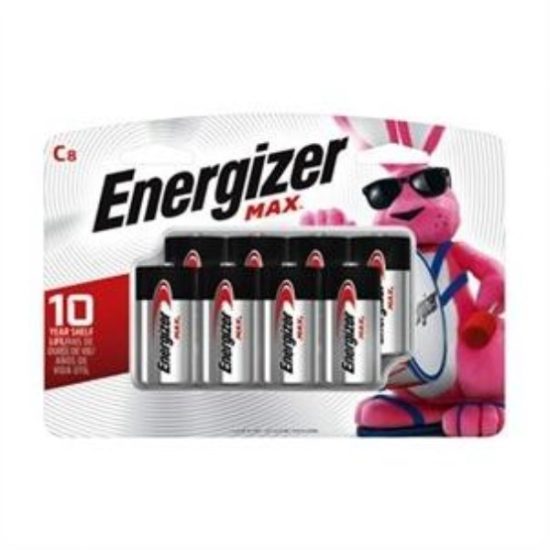 Energizer Max C Alkaline Battery (8-Pack)