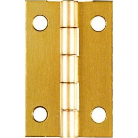 National 1-1/2 In. x 1 In. Medium Clear Coat Decorative Hinge