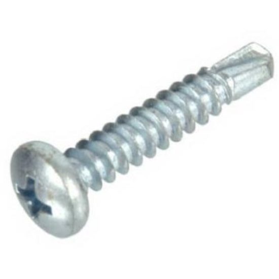 Hillman #8 - 18 x 1-1/2 In. Phillips Pan Head Self-Drilling Sheet Metal Screw (100 Ct.)
