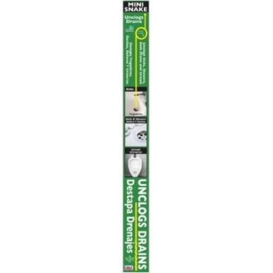 G. T. Water Drain King 1/4 In. x 26 In. Resin Snake Drain Auger