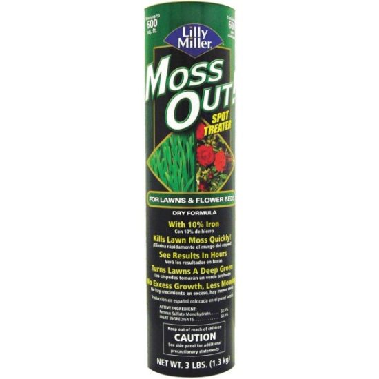 Lilly Miller MOSS OUT! 3 Lb. Ready To Use Granules Moss & Algae Killer