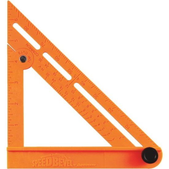 Swanson Speed Bevel 7 In. Plastic Folding Square and T-Bevel