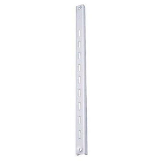 Knape & Vogt 80 Series 72 In. White Steel Adjustable Shelf Standard