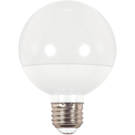 Satco 40W Equivalent Soft White G25 Medium LED Decorative Globe Light Bulb